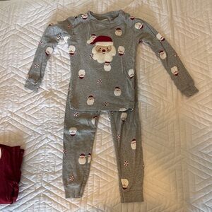 Festive Santa Kids Pajama Set